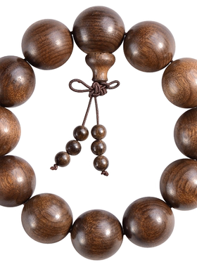 包邮四川佛珠男女士乌木手串