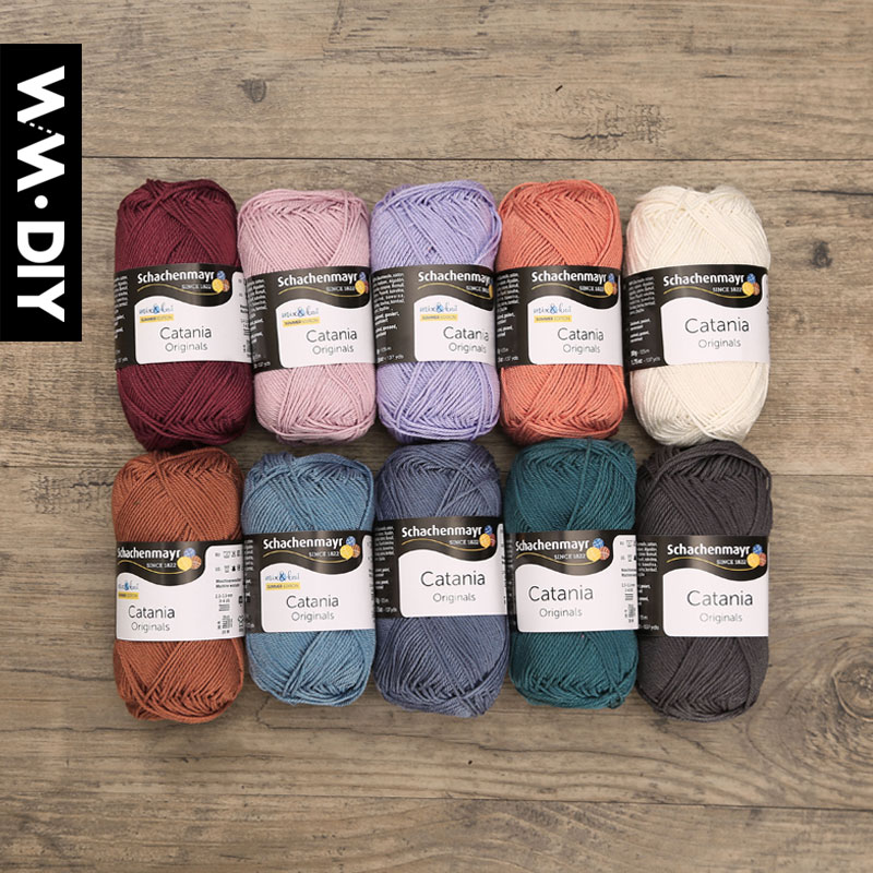 设计smc手工编织德国进口棉线