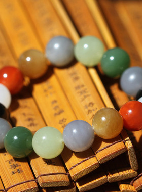 新疆和田羊脂白玉多宝彩玉籽料