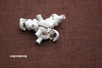 DIY入耳式耳塞 800陶瓷7mm动圈 拆机剪线 低音 高解析 耳机 单元