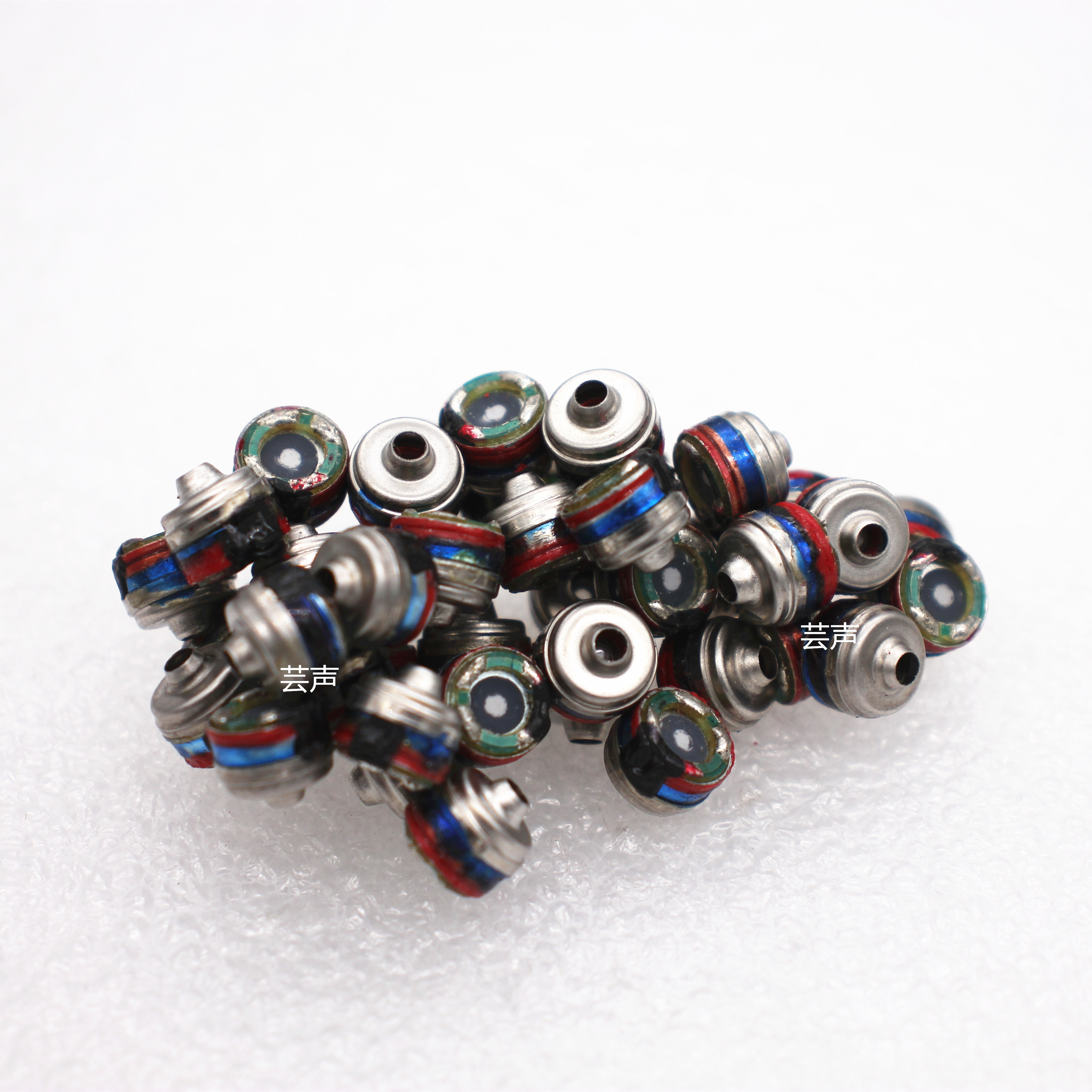 甲品16欧 800单元 森海入耳式耳机7mm喇叭彩色8mm外壳重低音单元