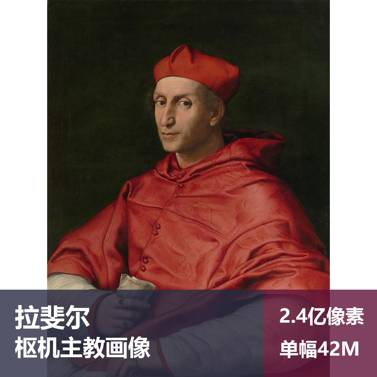 枢机主教画像拉斐尔高清图片素材
