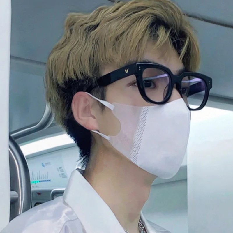 速发超轻黑配近视男潮时尚装饰可框度数方形粗框黑色镜框大框镜架