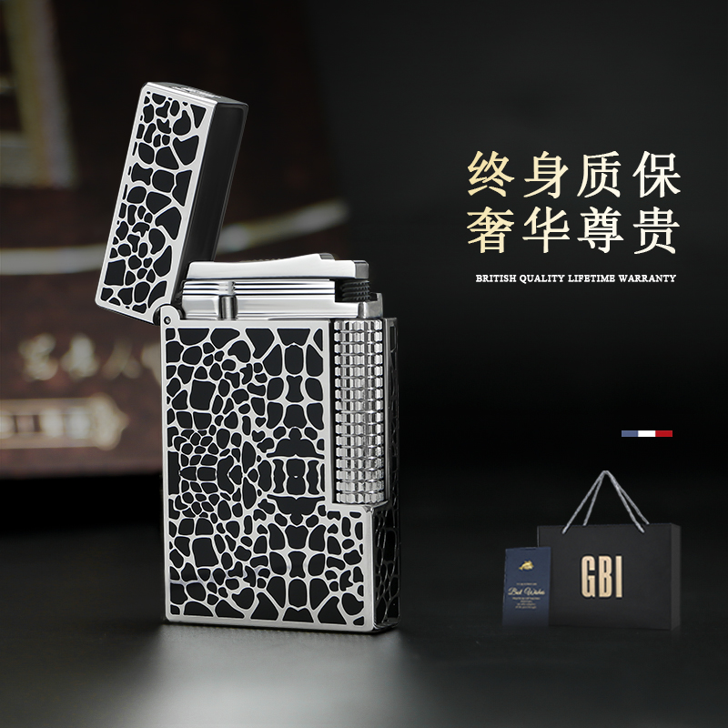 英国GBI大船朗声打火机正品钢音黄铜潮流个性火机送男友创意礼品