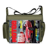 Вместительная и большая водонепроницаемая сумка на одно плечо, износостойкий рюкзак с молнией, бумажник, нейлоновая сумка через плечо