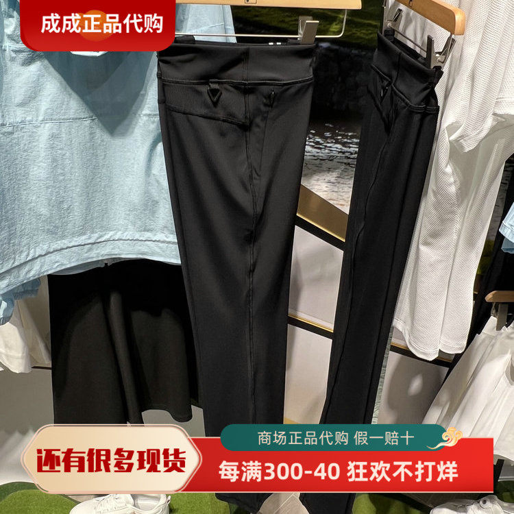 休闲运动针织长裤A11W535601FBK