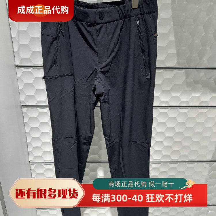 休闲梭织长裤A11M537804FBK