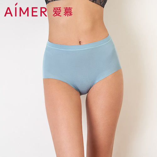 aimer爱慕乐享主义中腰平角内裤AM232191
