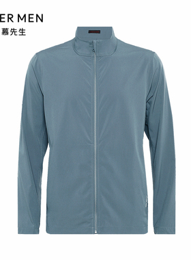 爱慕先生轻商旅系列男士立领拉链薄款开衫长袖外套男NS81J821