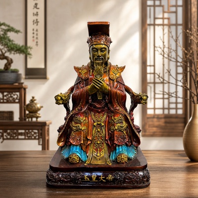 玉皇大帝神像纯铜供奉玉帝王母