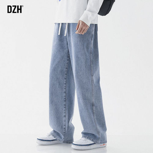 直筒水洗牛仔裤新款休闲裤男裤