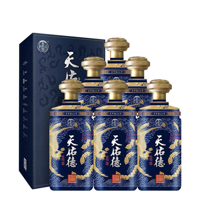 中酒网 天佑德青稞酒52度国之德G6清香型白酒500ml高端白酒礼盒