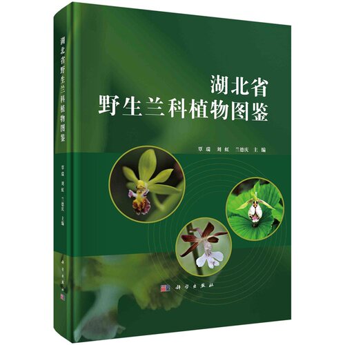 湖北省野生兰科植物图鉴 覃瑞 刘虹 兰德庆9787030766038科学出版社