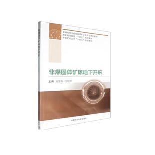 非煤固体矿床地下开采张东升 王旭锋9787564654405中国矿业大学出版社