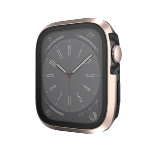 switcheasy适用苹果apple watch11表壳iWatch10/9/8金属手表壳膜一体保护套高清全包防摔高清钢化膜ultra3/2