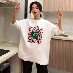 實拍夏裝情侶裝短袖恤女寬鬆韓版