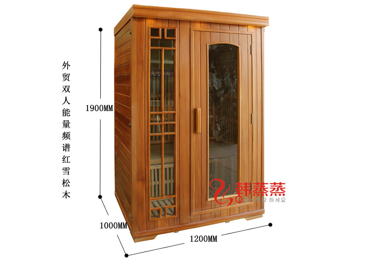 汗蒸房家用双人排毒纳米频谱屋能量屋远红外线家庭家用韩蒸蒸厂家