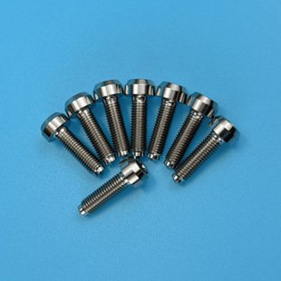 钛合金轮毂螺丝螺母双片汽车改装TC4内12十二角M7X24.5/M7X32/M8X