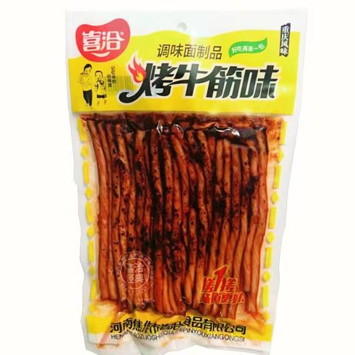 喜洽牛筋190克休闲小吃包邮辣条