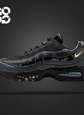 Nike耐克男鞋Air Max 95黑色复古老爹鞋气垫运动跑步鞋IB6830-001