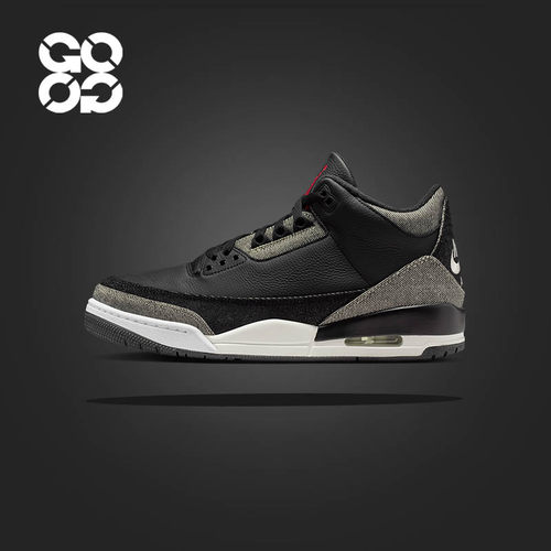 GOGO球鞋Nike耐克Air Jordan 3Levi's联名复古篮球鞋IR0910-400
