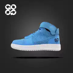 Gogo Sneakers Jordan Alpha Aj1 Outdoor Retro Basketball Shoes Men's Blue 407489-402