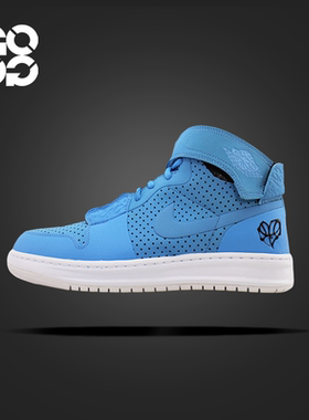 Jordan ALPHA AJ1 Outdoor舒适贴合复古篮球鞋男款蓝色407489-402