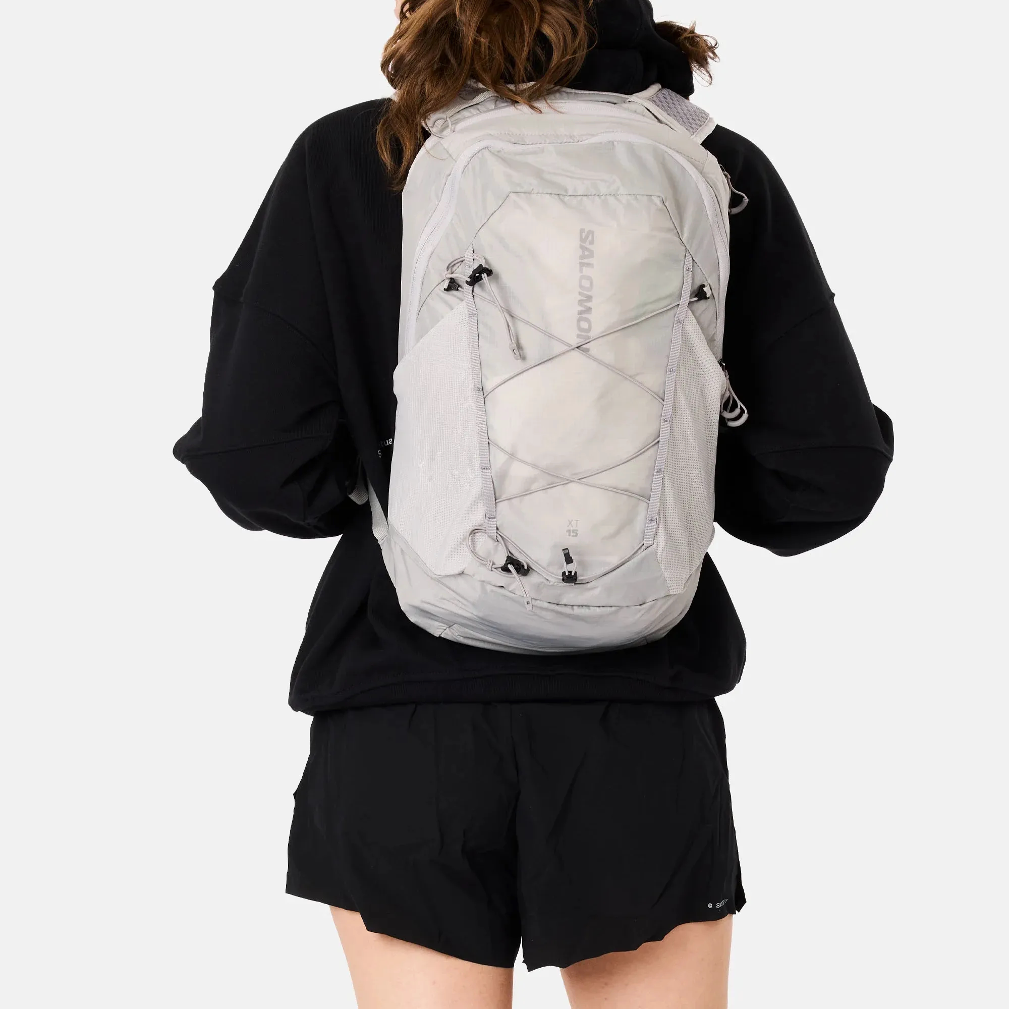 SALOMON萨洛蒙 15L XT系列多功能休闲户外百搭背包鸽白色C28582