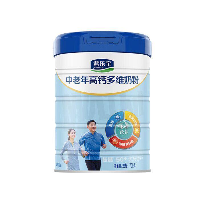 君乐宝中老年高钙多维奶粉700g