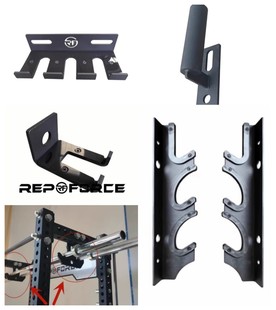 REPOFORCE墙体杠铃杆架 三根存放奥杆杠铃架