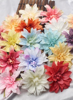 新款仿真花小丽菊假花 diy手工材料头饰衣服装饰品摆件拍摄道具