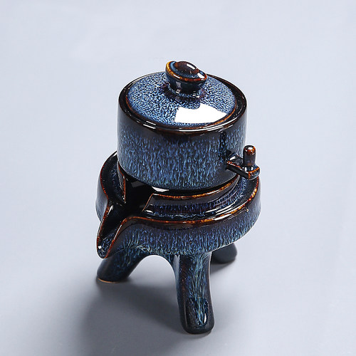 窑变茶具入窑一色出窑万彩