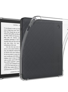 适用Kobo Libra 2电子书阅读器保护套7寸四角气囊防摔透明tpu软壳