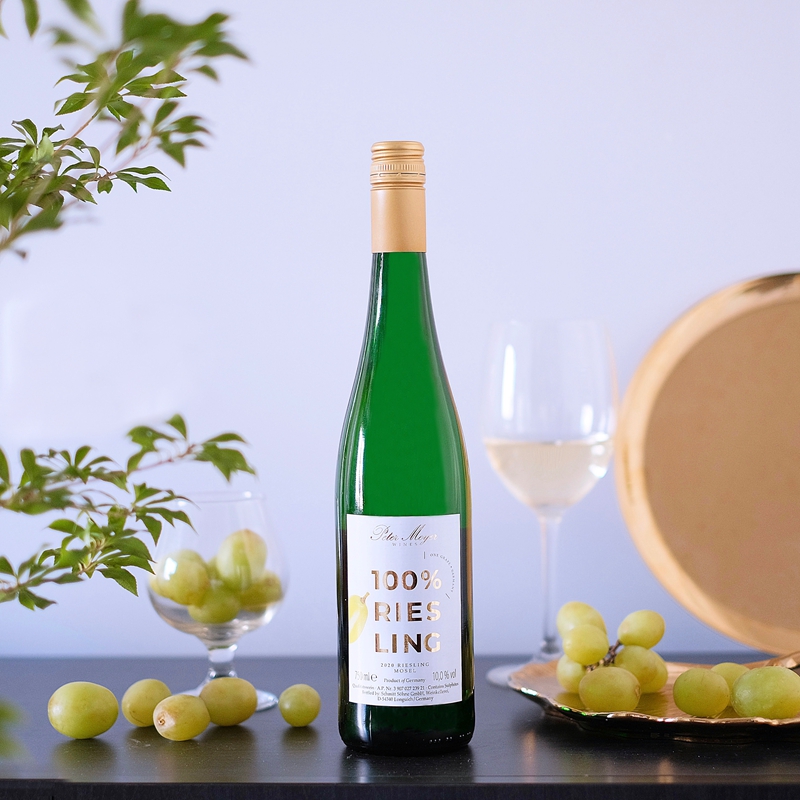 德国riesling一颗葡萄雷司令半甜白葡萄酒 摩泽尔 750ml 2023