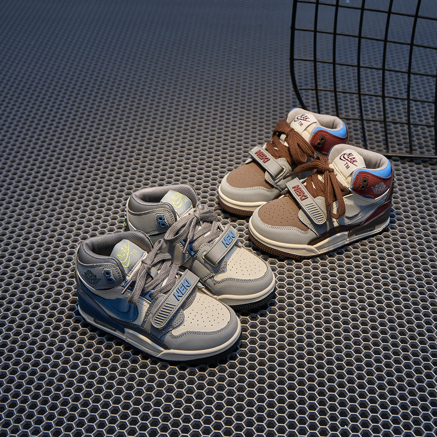 真皮男童运动鞋2025冬季新款高帮软底篮球鞋女童气垫潮流跑步鞋