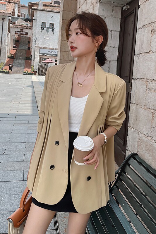 【现货新款】英伦休闲西装287-F2232-P115-K168,女装西装,浙宝287