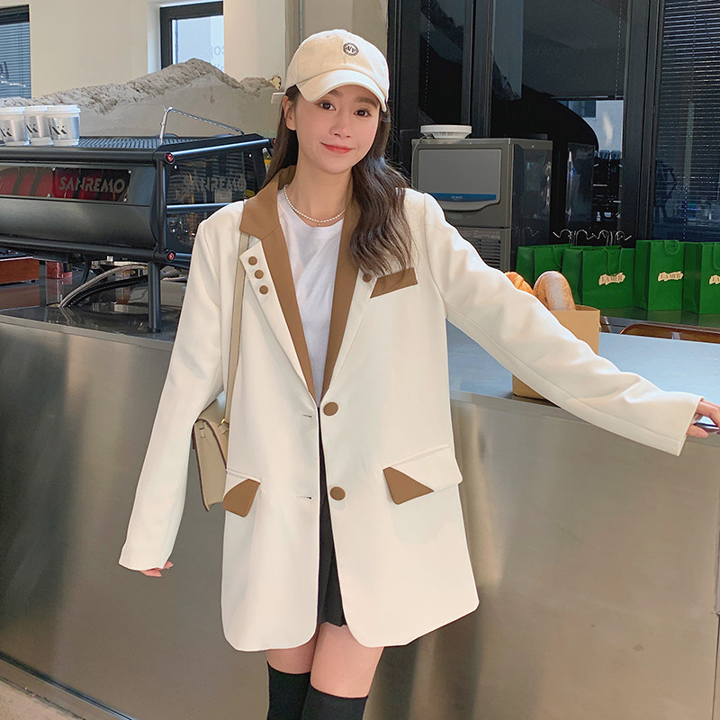 现货气质撞色小西装Z287-2206-P120-K168,女装西装,浙宝287