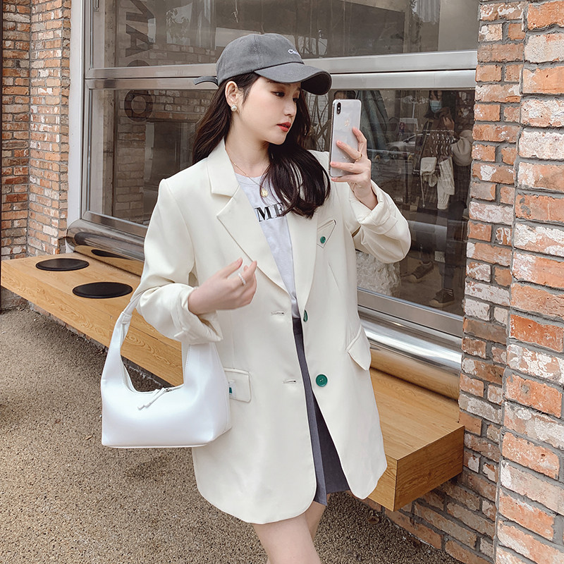 【秋季现货】撞色贴标小西装Z287-2201-F110-K158,女装西装,浙宝287