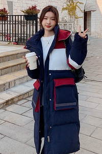 冬季新款拼色加厚服 287-F2257-P185-K268图片
