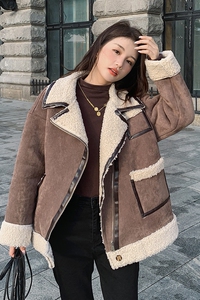 [现货] 冬季新款 帅气机车皮毛一体服 287 F2255 P185 K268图片