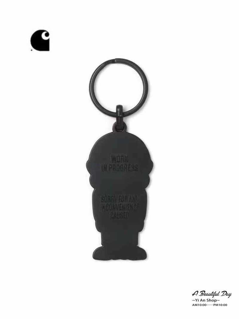 CAR*HARTT WIP SUMIMASEN KEYCHAIN FOREIGN TRADE METAL WORKWEAR CARTOON CHARACTER KEYCHAIN