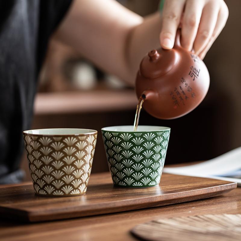 创意陶瓷带盖情侣咖啡杯
