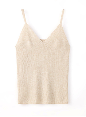 【100%绵羊毛】慵懒随性针织背心女秋冬吊带背心24910
