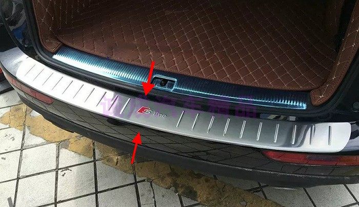 适用于10 11 12 13 14 15 16 17 18款奥迪Q5后备箱护板q5油箱盖亮