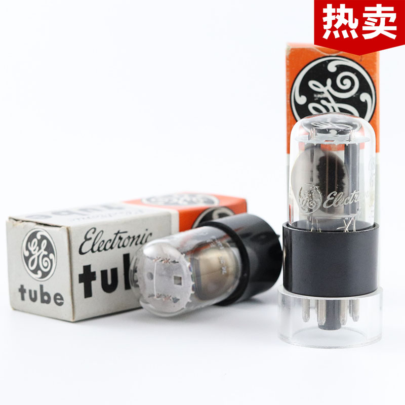 精选配对全新美国原盒GE 6SN7/6N8P/5692 侧身圆环/D环6sn7电子管