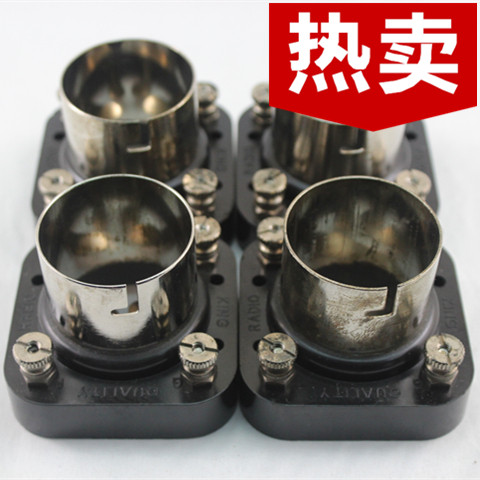 全新美国原装进口古董四脚管座非常适合300B/01A/45/71A/280/101D