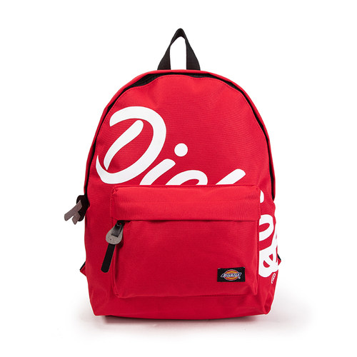 Dickies大学生休闲书包大D印花中号背包电脑双肩包男女同款情侣款