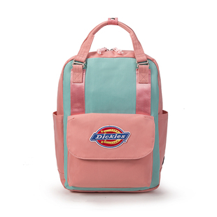 Dickies 时尚双肩背学生书包手提拼色包包潮流男女款彩色电脑背包