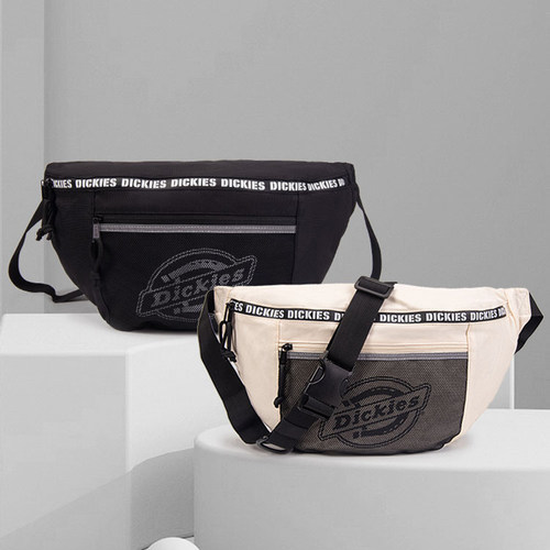Dickies 潮流大胸包腰包休闲运动印花单肩斜挎包印花男女同款胸包