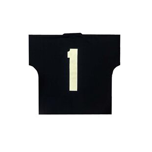 yeezy kanye Vultures1周边背后1字印花一体裁剪宽松高街短袖T恤